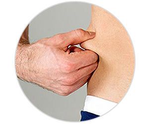 Pinching Excess Fat Pinching Excess Fat